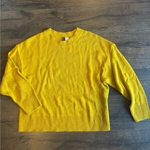 Divided Mustard Crew Neck Sweater